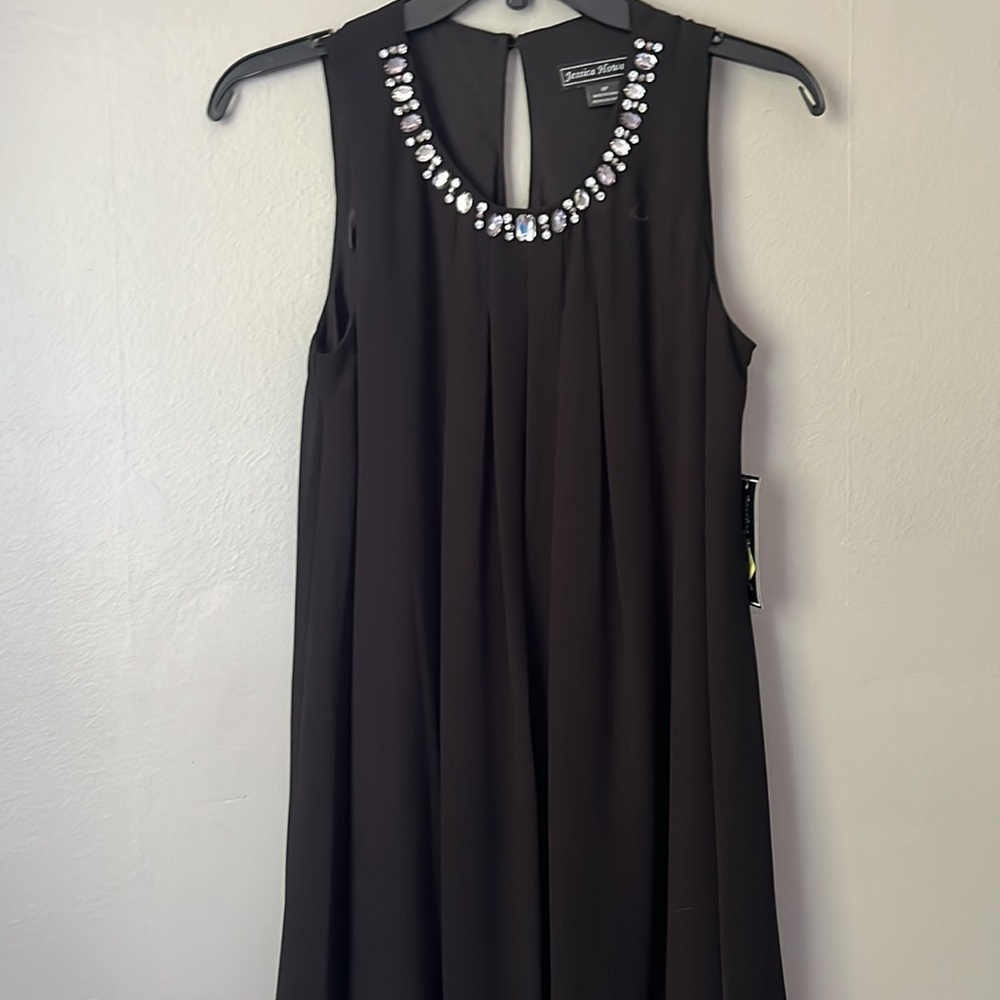 Jessica Howard 6 Petite Black Dress